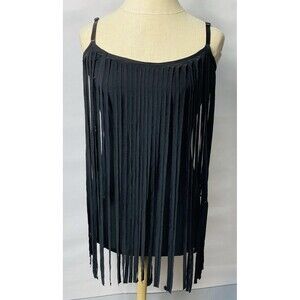 Stilleto’s Women Sexy Cocktail Flapper Dress Size S Black ￼